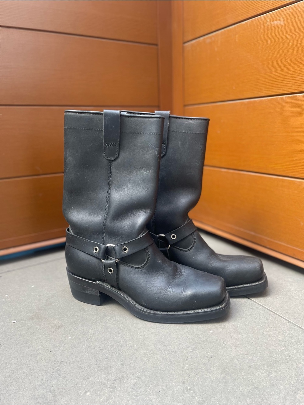 Dayton Rebel Motorcycle harness boot classic 12” MENS 7.5E